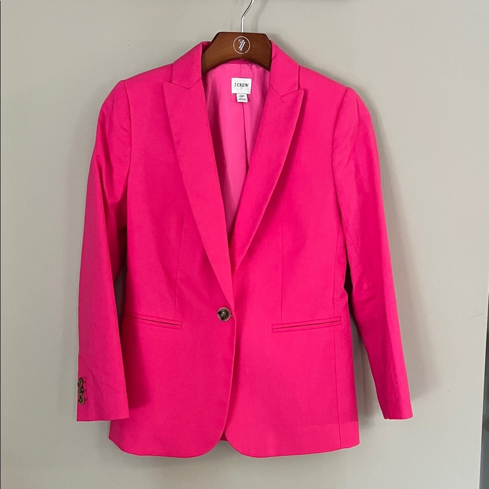 J. Crew Women's Fuchsia Blazer